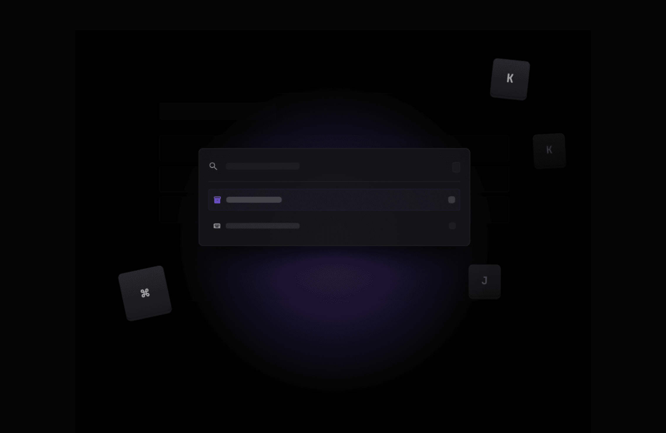 Amphomite keyboard shortcuts and command palette for fast email workflow